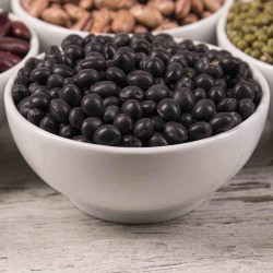 Organic Black Soy Beans (Green Inside) 1kg