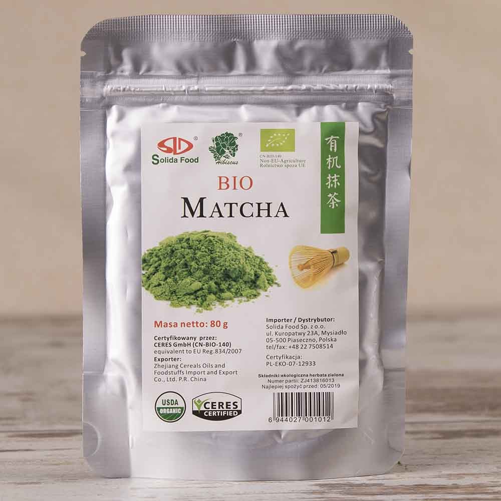 Organic Matcha 80g - Solida Food Sp. z o.o.